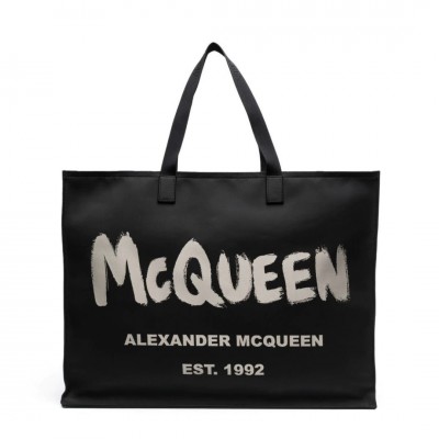 Alexander McQueen Graffiti Tote Bag